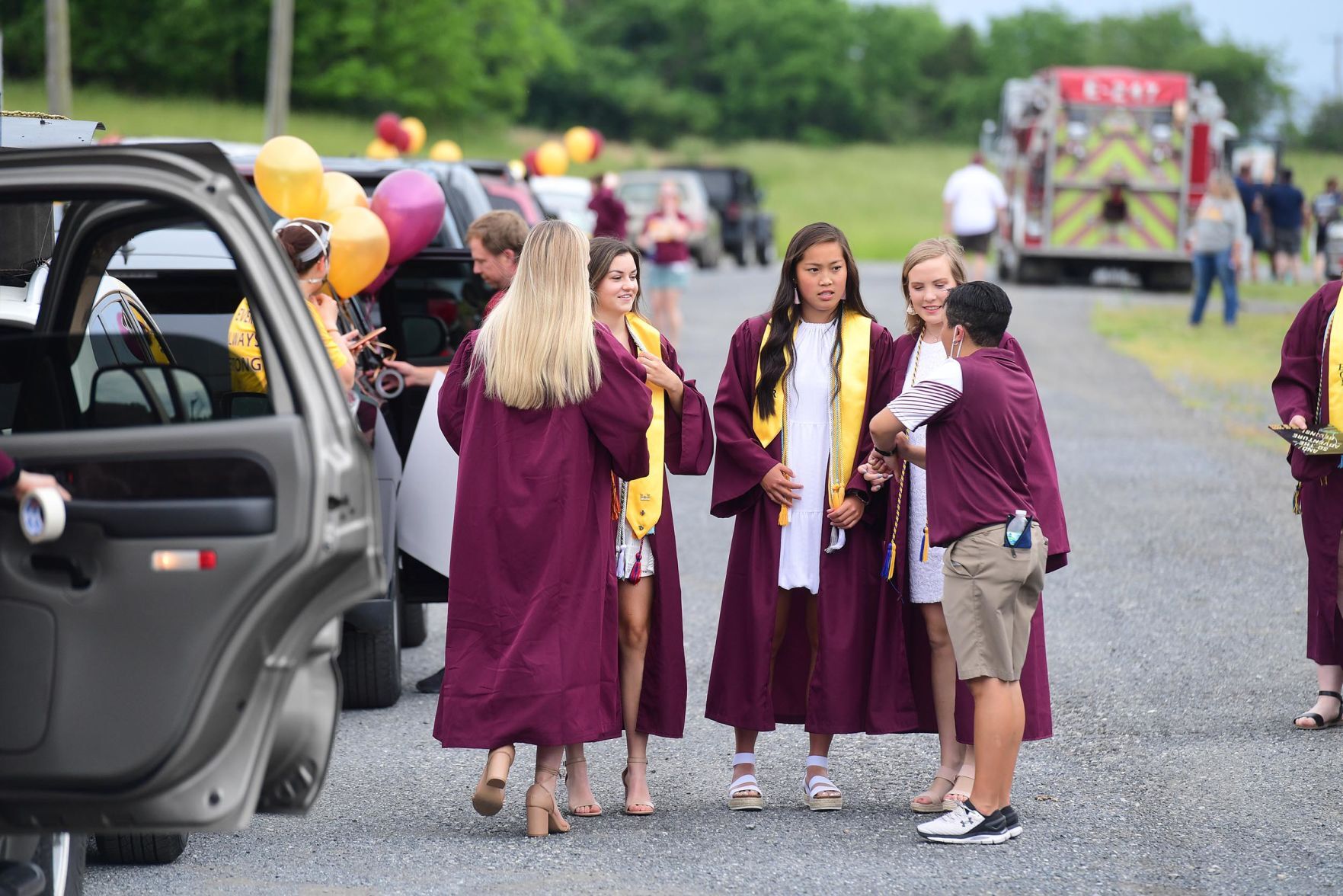 Big Spring Graduating Seniors Car Parade 26.JPG